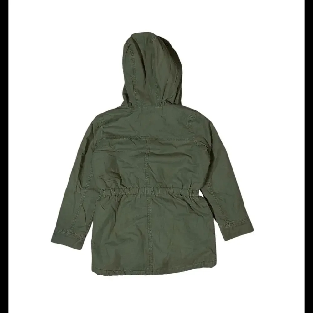Gap‎ kids green hooded coat